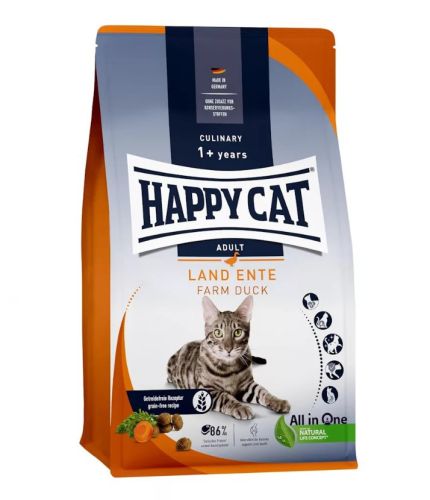 Happy Cat Culinary Adult Land Ente - Kacsa  4 kg