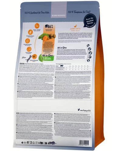 Happy Cat Culinary Adult Land Ente - Kacsa  1.3 kg