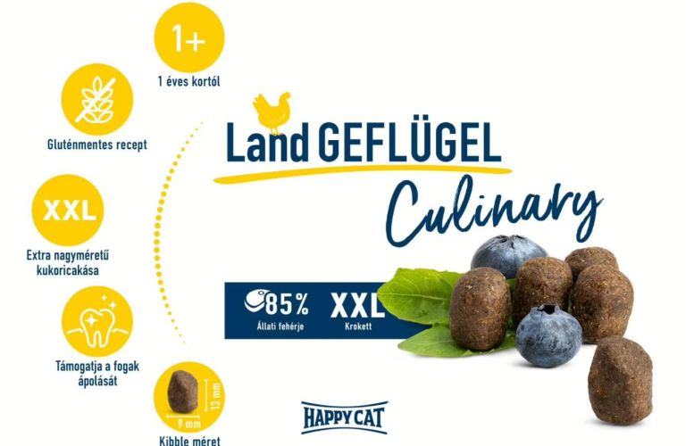 Happy Cat Culinary Adult Land Geflügel - Baromfi  300 g