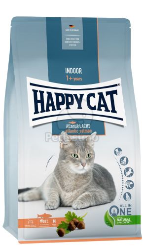 Happy Cat Indoor Atlantik Lachs - Lazac  1.3 kg