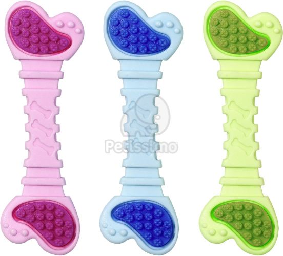 Flamingo kutyajáték - Puppy Bone Dental Care Ruffus  13 cm