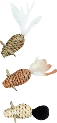 Flamingo hínár egérjáték macsakáknak  11 cm