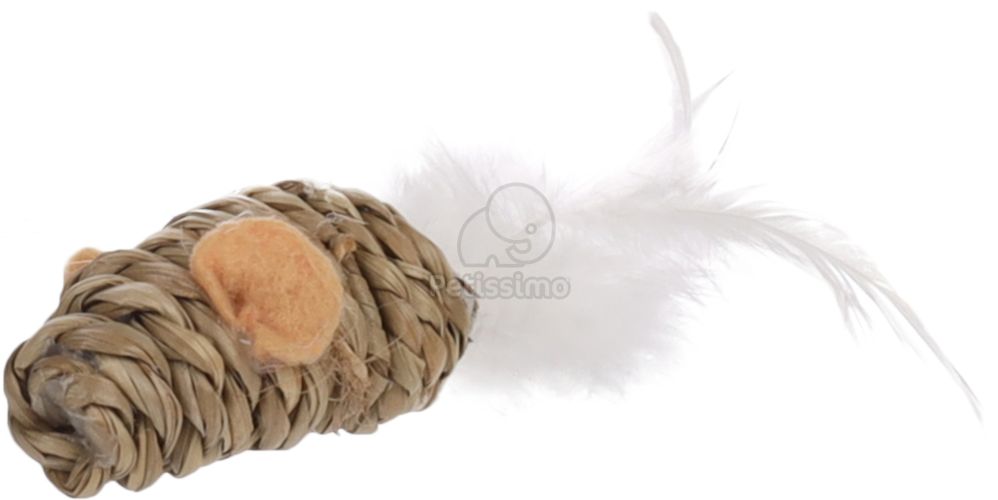 Flamingo hínár egérjáték macsakáknak  11 cm