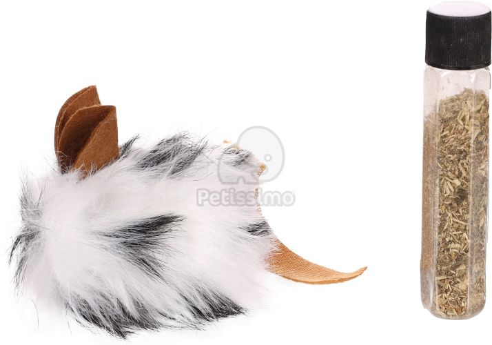 Flamingo macskamentával tölthető plüss egér  1 db