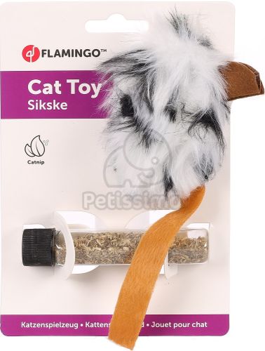 Flamingo macskamentával tölthető plüss egér  1 db