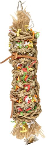 Flamingo színes cső - madár  31 cm