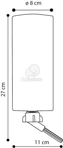 Flamingo rágcsáló itató  1000 ml