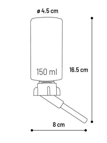 Flamingo itató rágcsálóknak  150 ml
