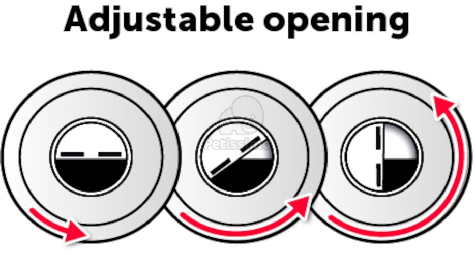 Flamingo rágcsáló jutalomfalat adagoló labda  7 cm