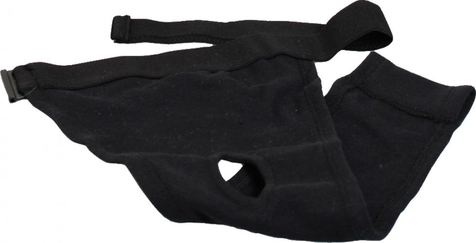 Flamingo Luvly tüzelőbugyi - fekete  XS-es - 18-23 cm