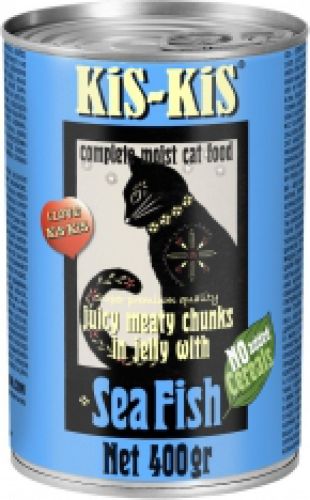 KiS-KiS konzerv - Sea Fish / Tengeri hal  400 g