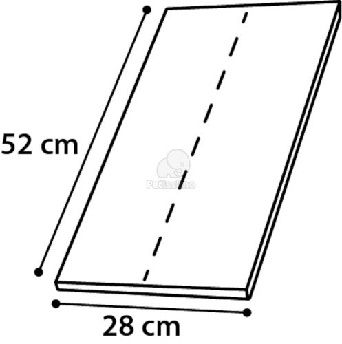 Flamingo sisal kaparódeszka falra  1 db