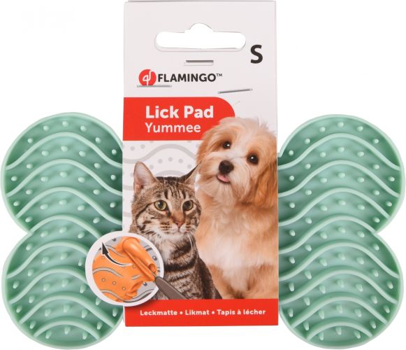Flamingo Lick Pad - Yummee csont alakú nyalószőnyeg s-es   1 db