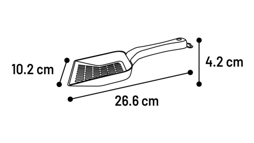 Flamingo alomlapát sűrű lyukú - Scoopy kék / szürke  1 db