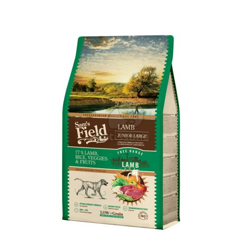 Sam's Field Junior Low Grain Lamb - Large  13 kg