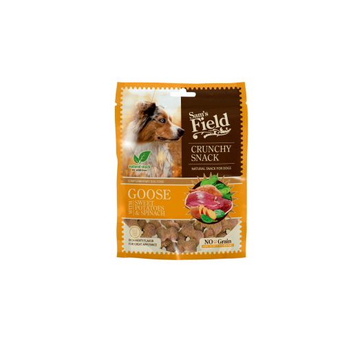 Sam's Field Crunchy Snack - Goose with Sweet Potatoes & Spinach  200 g