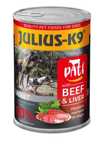 Julius-K9 Adult Paté - Beef & Liver  400 g