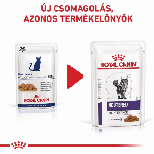 Royal Canin Feline Neutered Adult Maintenance Wet - Alutasakos 12 x  85 g