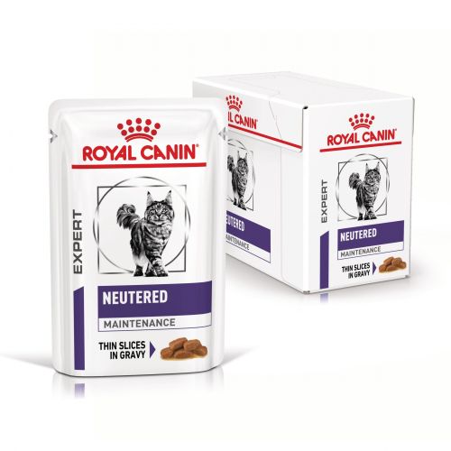 Royal Canin Feline Neutered Adult Maintenance Wet - Alutasakos 12 x  85 g