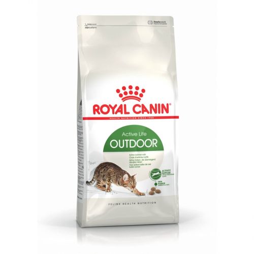 Royal Canin Outdoor - szabadba gyakran kijáró, aktív felnőtt macska száraz táp  10+2 kg