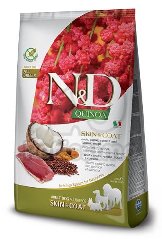 N&D Quinoa Dog Adult Skin & Coat Duck  7 kg