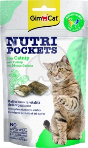 GimCat Nutri Pockets Macskamenta  60 g