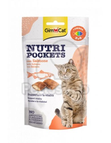 GimCat Nutri Pockets Lazac  60 g