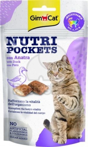 GimCat Nutri Pockets Kacsa  60 g