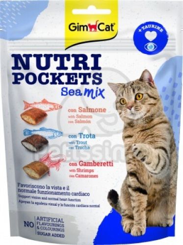 GimCat Nutri Pockets Tengeri Mix  150 g