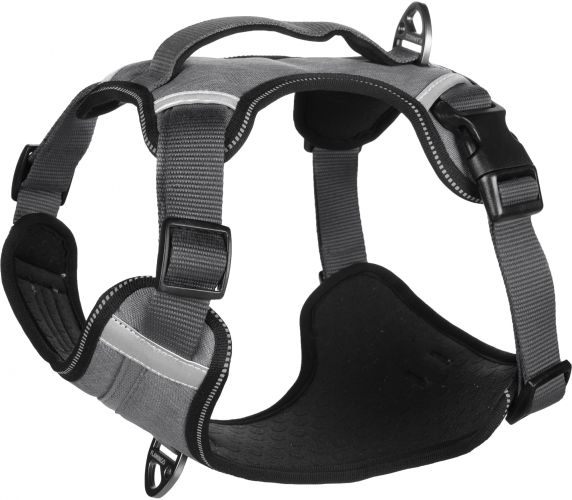 Flamingo Heron hám - szürke  24-31 cm/34-41 cm x 1.5 cm x 0.2 cm