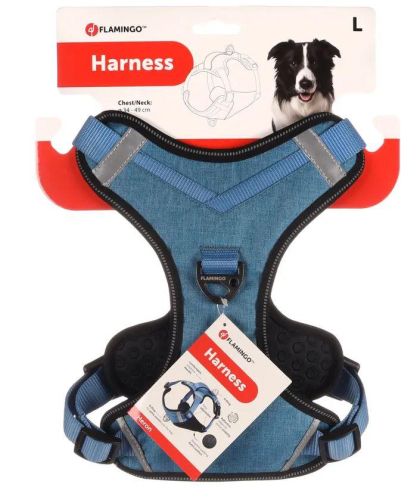 Flamingo Heron hám - kék  34-49 cm/46-61 cm