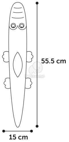 Flamingo Lana krokodil játék  1 db