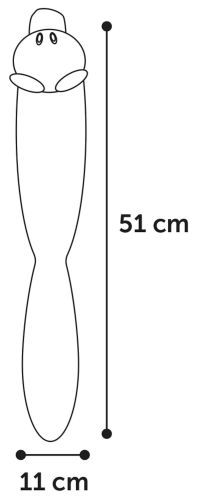 Flamingo Zev - plüss medve, malac  51 cm