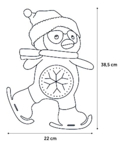 Flamingo Marvy karácsonyi plüssjáték  1 db