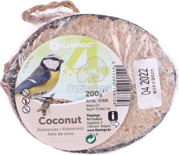 Flamingo kókuszdió madáretető  200 g