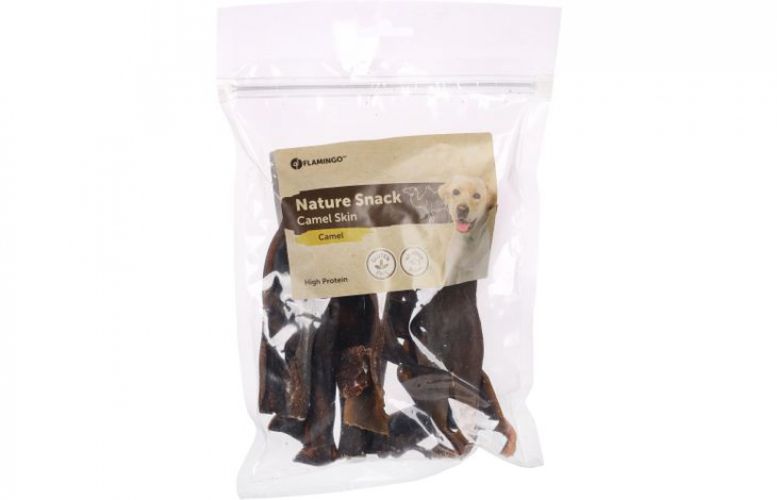 Flamingo Nature Snack - teve bőr  200 g