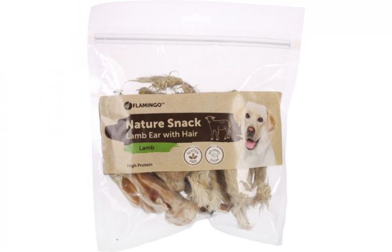 Flamingo Nature Snack - bárány fül  200 g