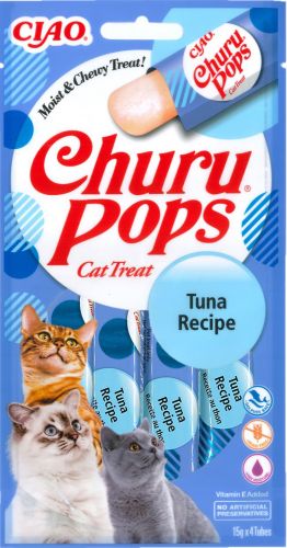 Inaba Cat Churu Pops - tonhal 4 x  15 g