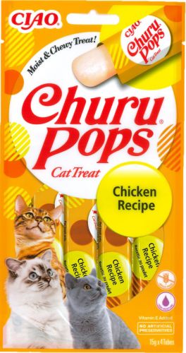 Inaba Cat Churu Pops - csirke 4 x  15 g