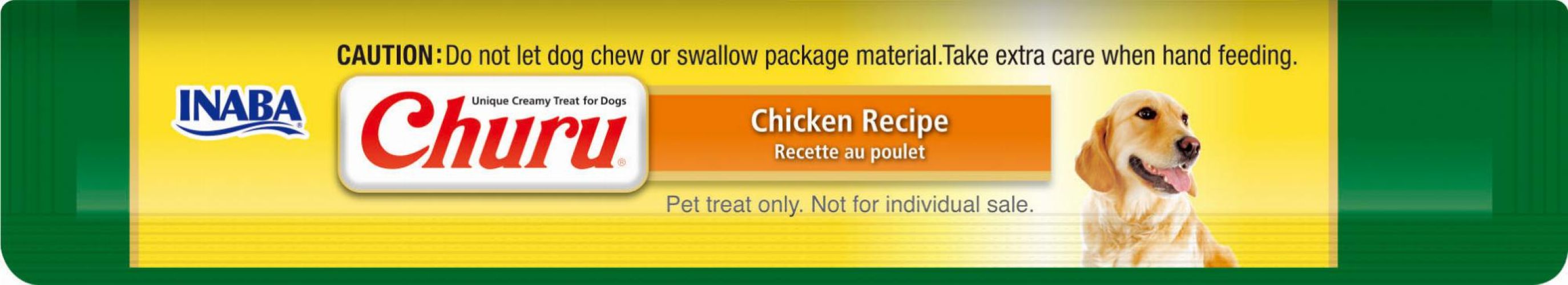Inaba Dog Churu Püré - csirke 4 x  14 g