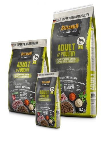 Belcando Adult Grain-Free Poultry - gabonamentes száraztáp baromfihússal  22.5 kg