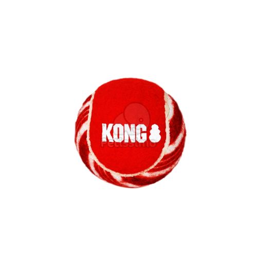 KONG karácsonyi Squekair Ball  M 