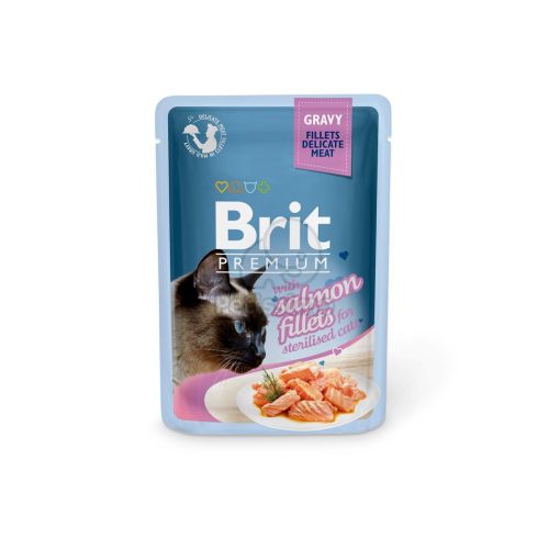 Brit Premium Cat Gravy - Salmon Fillets  85 g