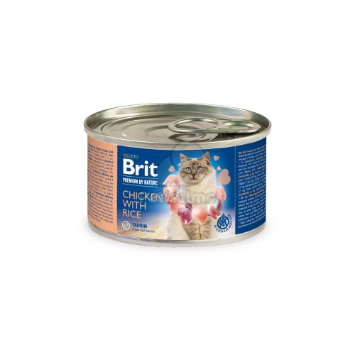 Brit Premium by Nature Cat - Chicken with Rice  200 g