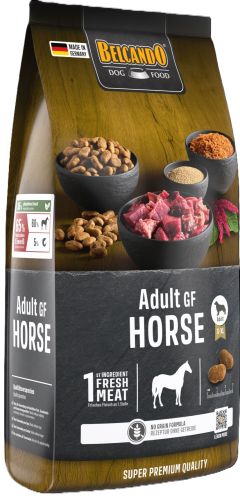 Belcando Adult Grain-Free Horse - gabonamentes száraztáp lóhússal  1 kg