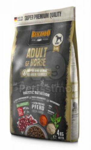 Belcando Adult Grain-Free Horse - gabonamentes száraztáp lóhússal  4 kg