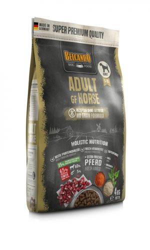 Belcando Adult Grain-Free Horse - gabonamentes száraztáp lóhússal  4 kg