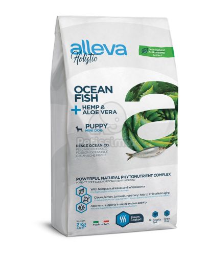 Alleva Holistic Puppy Mini Ocean Fish  12 kg