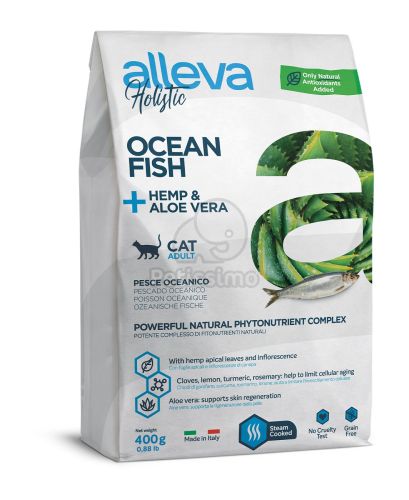 Alleva Holistic Adult Cat Ocean Fish  10 kg