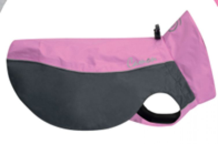 Camon Maribor esőkabát - rózsaszín-fekete  24 cm